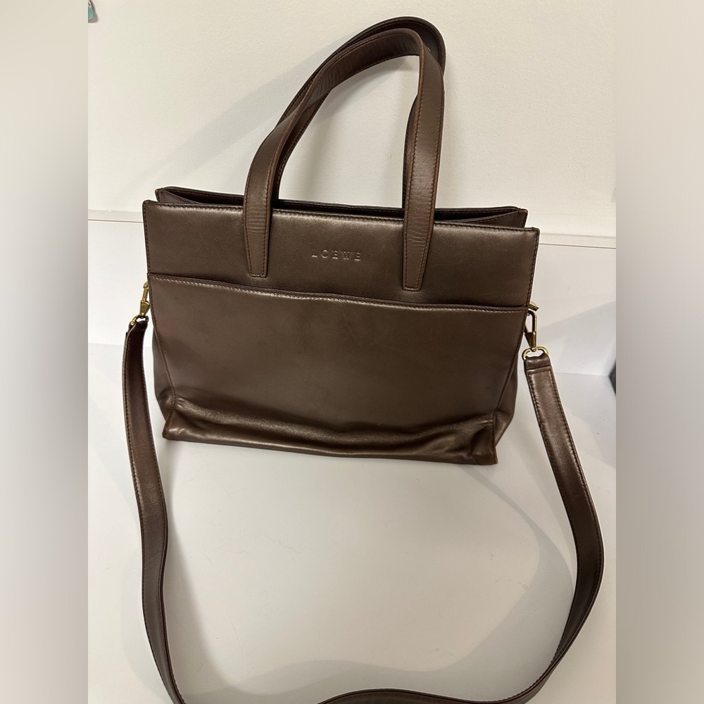 Great condition!!! Vintage Loewe 2 Way Bag